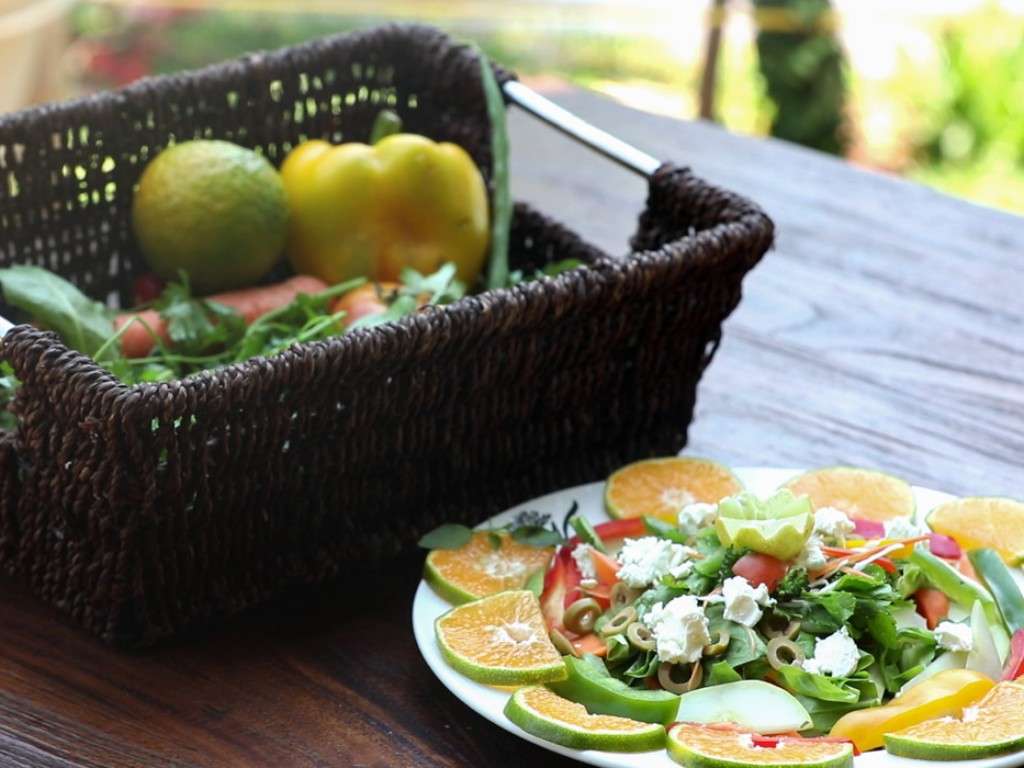 Food at the Romantic Kabini Resort near Bangalore
