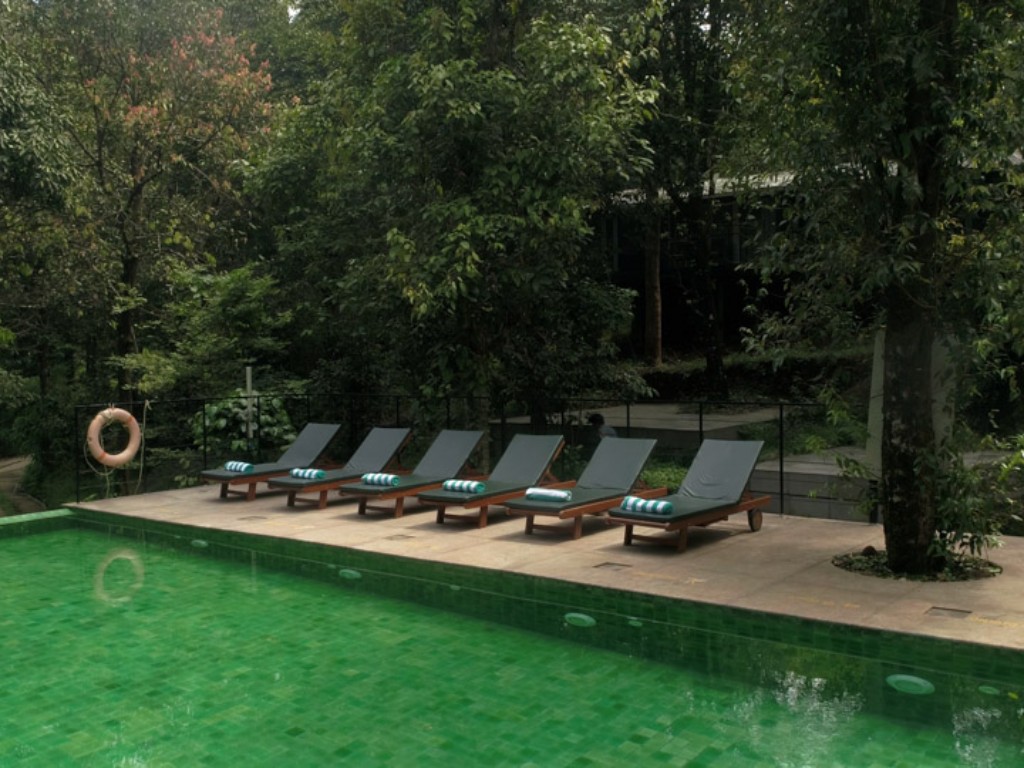 Romantic Pool at Wayanad Rainforest - Weekend Getaways near Bangalore
