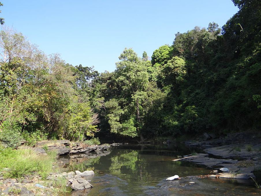 secluded river near Bangalore