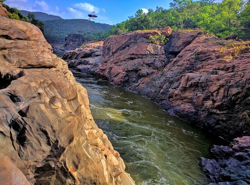 Mekedatu in Kanakapura is a fantastic destination for roadtrips within 300km near Bangalore