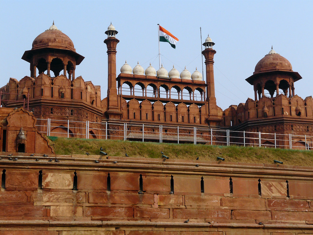 red fort in Delhi - top tourist places to visit in India