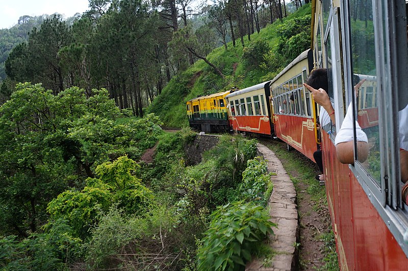 Heritage toy train ride from Kalpa to Shimla