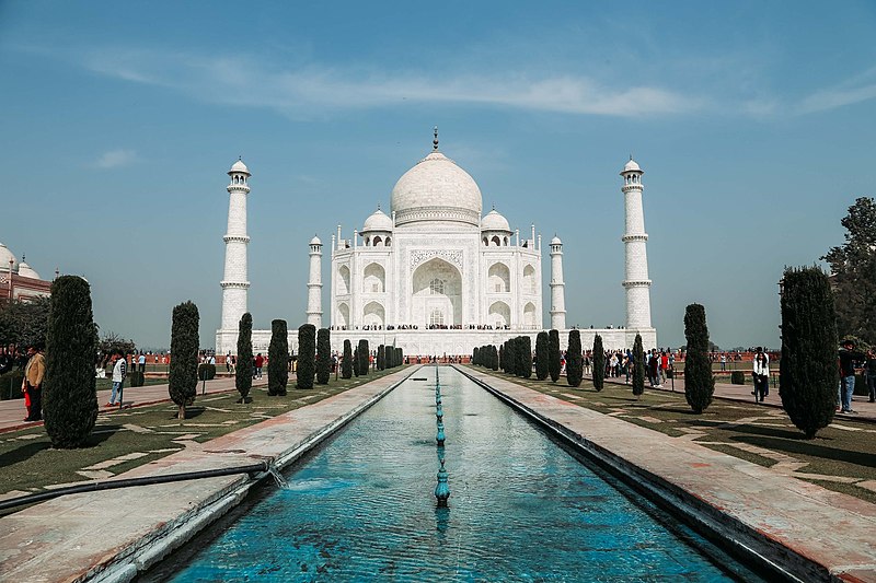 TajMahal - the most iconic land mark of India - one of the top places to visit in the country