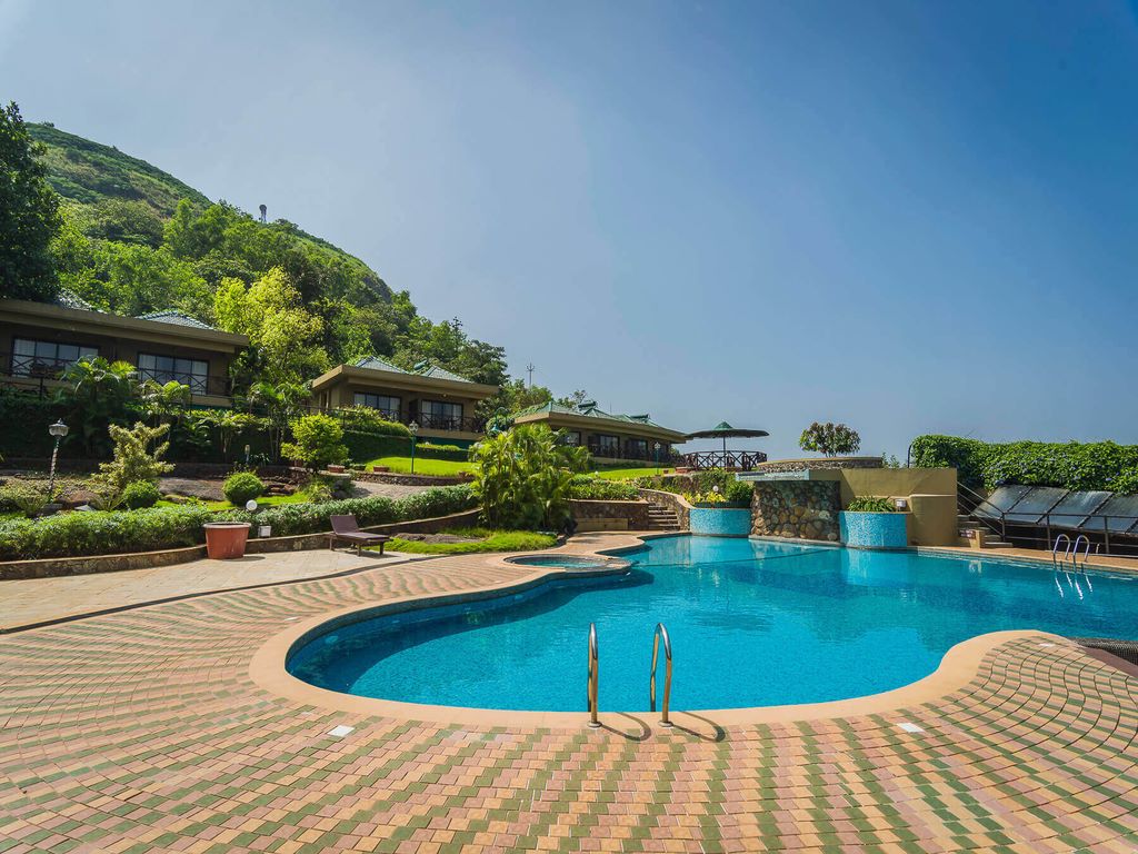 swimming pool at upper deck resort