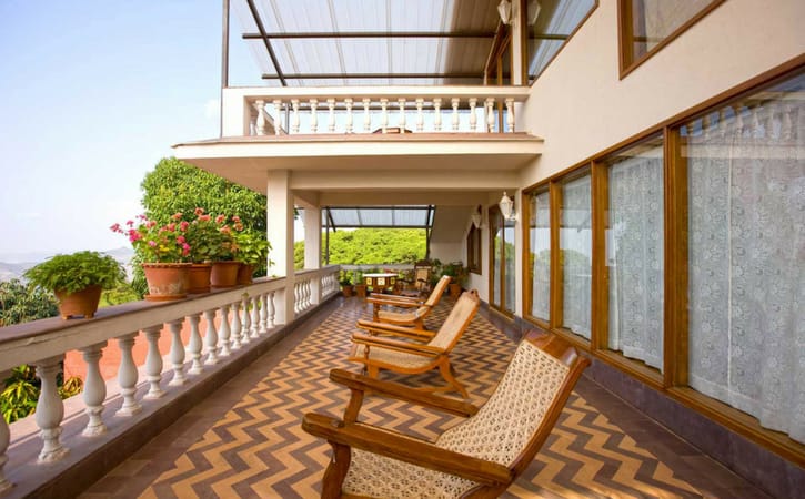 uxury suite in Bright Land resort in Mahabaleshwar