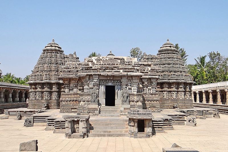 temple at Chennakesava Somanathapura - spiritual getaway for weekend long drives from Bangalore