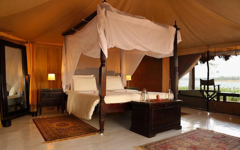 African-style tents for luxury amid nature