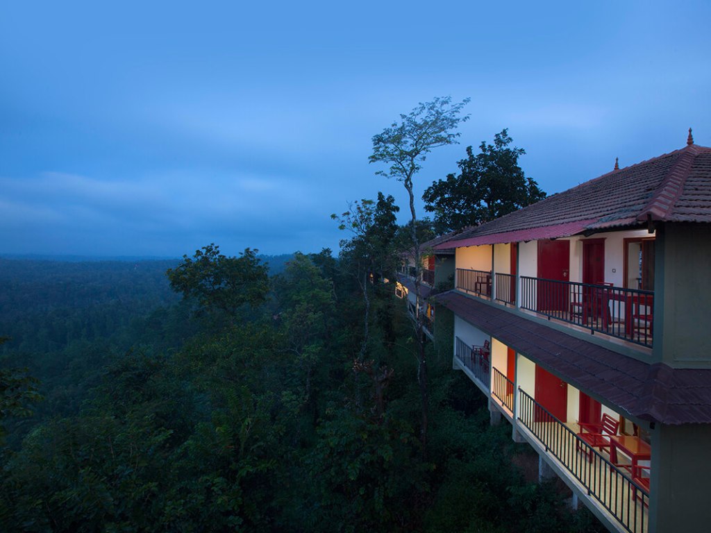 Breathtaking Views of the Lush Greens and Clouds