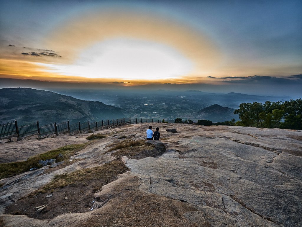 Experience the magical sunrise at Nandi Hills