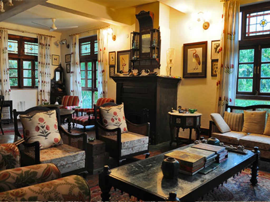 The beautiful and quaint interiors of this resort near Delhi for couples will transport you back in time