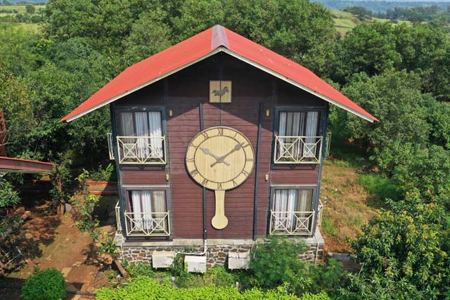 resort in igatpuri with a private pool