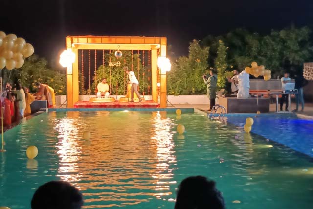 resort in igatpuri with a private pool