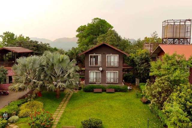 resort in igatpuri with a private pool