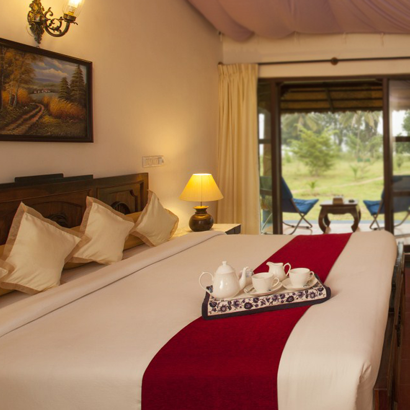 Kabini Riverside Retreat-bedroom view